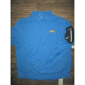 Nike Dri-Fit San Diego Chargers NFL Onfield Apparel 1/4 Zip XL